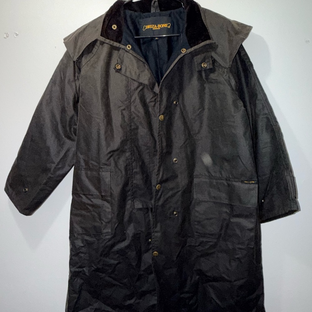 Driza-Bone Men's Dark Brown Trench Coat